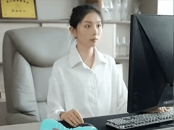 Cervical Neck Massager with soft support cushion for relaxing neck muscles while resting at home