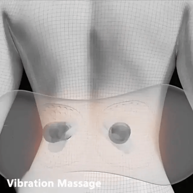 Lumbar Back Stretcher with electric lift design supporting natural spine alignment during rest